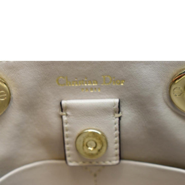 CHRISTIAN DIOR Diorissimo Leather Medium Tote Bag Pink