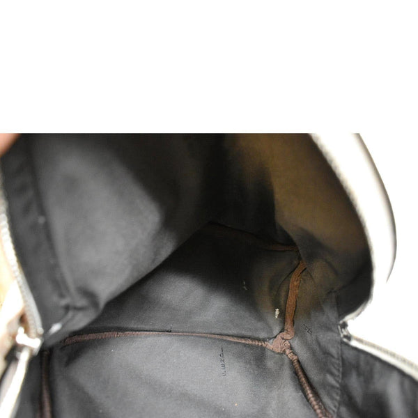 FENDI Leather Backpack Bag White