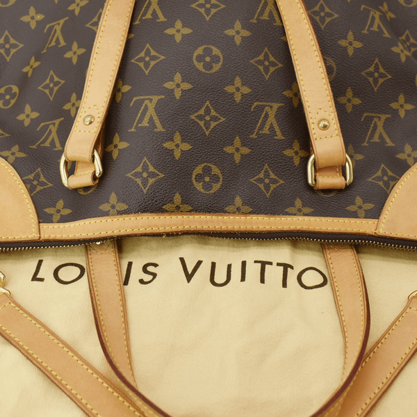 LOUIS VUITTON Odeon GM Monogram Canvas Shoulder Bag Brown