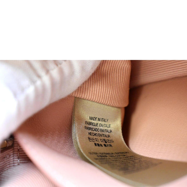 BURBERRY 1983 Knight Check Link Crossbody Camera Bag Light Pink