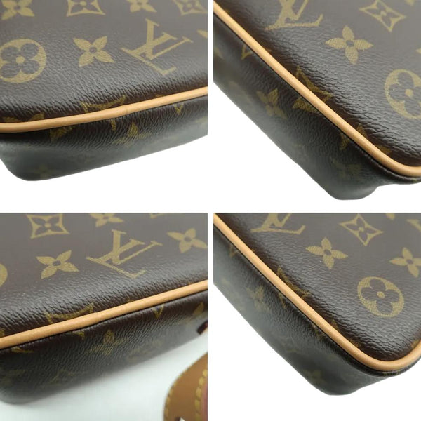 LOUIS VUITTON Game On Coeur Monogram Canvas Crossbody Bag Brown