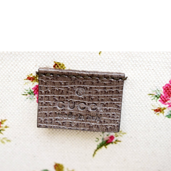 GUCCI Dionysus Medium Floral Embroidered Leather Shoulder Bag Dark Brown 403348