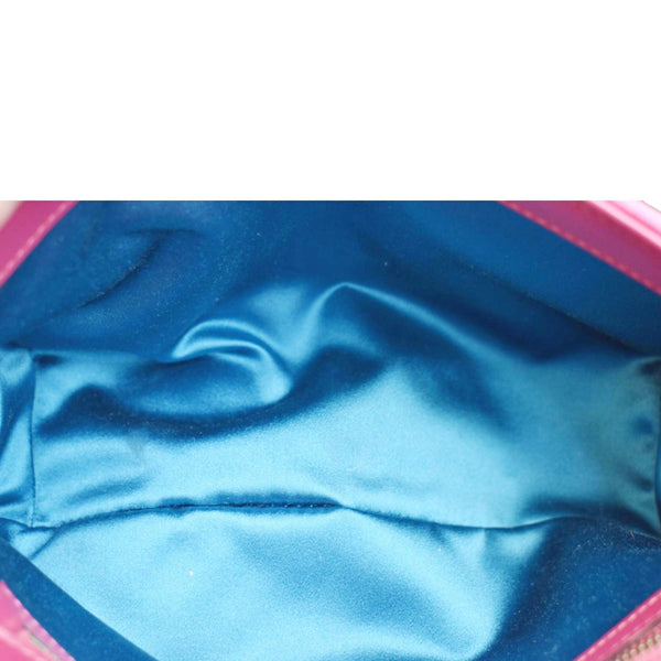 GUCCI GG Marmont Velvet Small Crossbody Bag Pink 443497