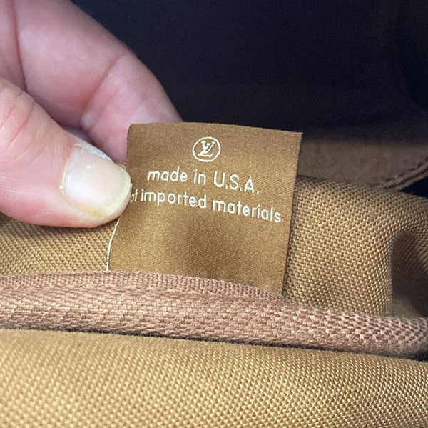 LOUIS VUITTON Keepall 50 Bandouliere Monogram Canvas Travel Bag Brown