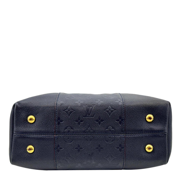 LOUIS VUITTON Melie Empreinte Leather Hobo Shoulder Bag Marine Rouge