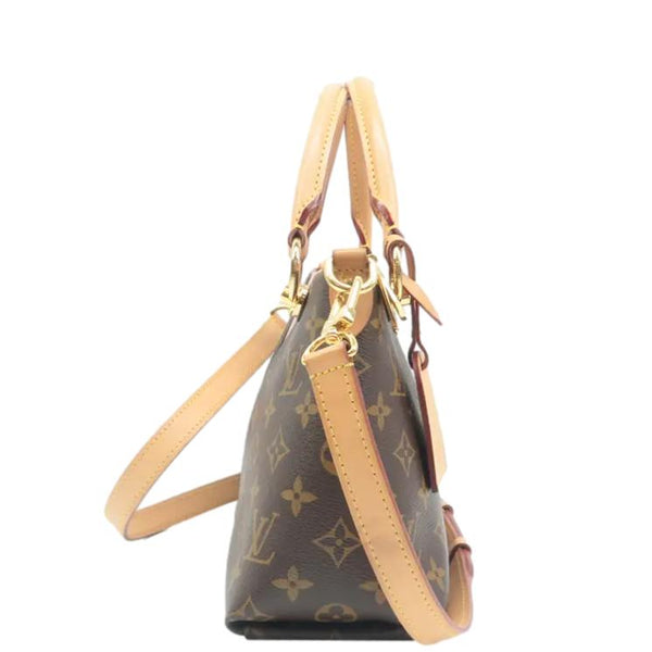 LOUIS VUITTON V BB Monogram Canvas Shoulder Bag Rose Poudre