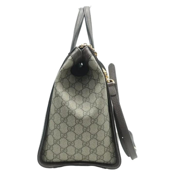 GUCCI Ophidia GG Supreme Tote Shoulder Bag Beige 524537