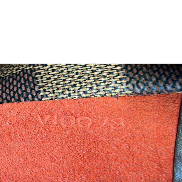 LOUIS VUITTON Ipanema GM Damier Ebene Crossbody Bag Brown