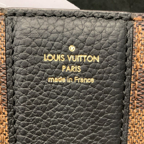 LOUIS VUITTON Wight Damier Ebene Crossbody Bag Black