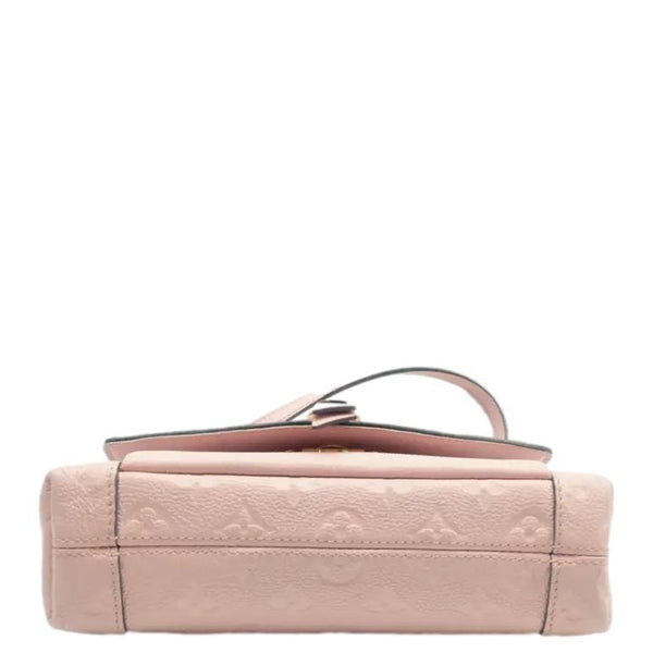 LOUIS VUITTON Blanche BB Empreinte Leather Shoulder Bag Rose Poudre