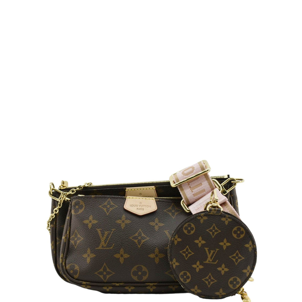 LOUIS VUITTON Multi Pochette Accessoires Monogram Canvas Crossbody Bag