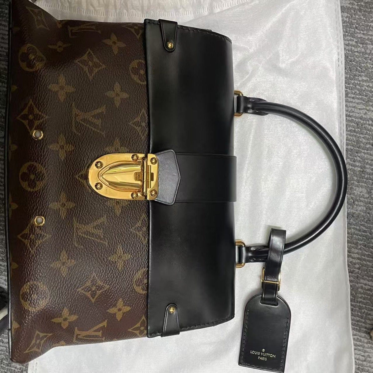 410094-DDH Louis Vuitton Monogram One Handle Flap Bag