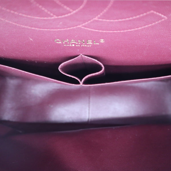 CHANEL Classic Jumbo Double Flap Lambskin Leather Shoulder Bag Black 24752035 - Hot Deals