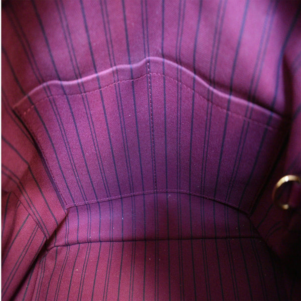 LOUIS VUITTON Speedy 30 Bandouliere Monogram Leather Shoulder Bag Aurore Burgundy