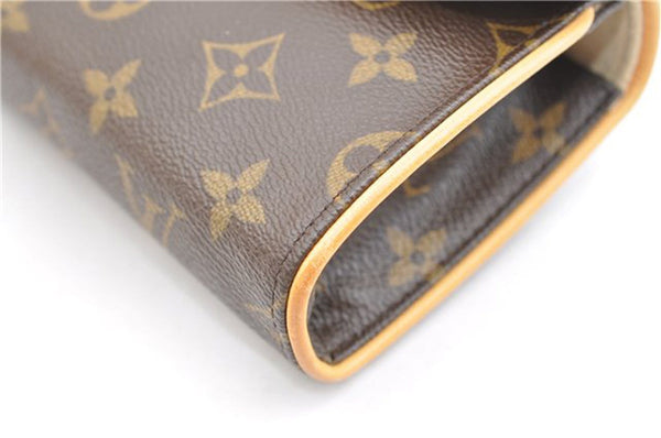 LOUIS VUITTON Monogram Pochette Florentine Pouch Bum Bag