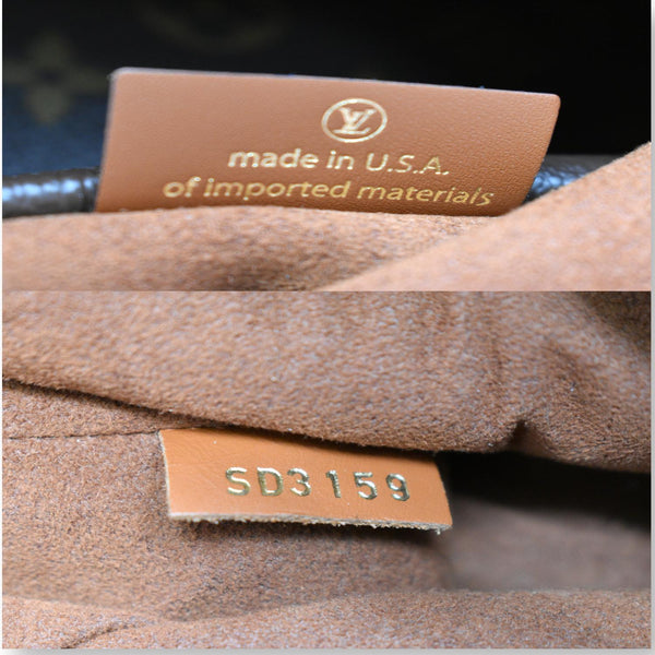 LOUIS VUITTON Neonoe Monogram Canvas Shoulder Bag Brown