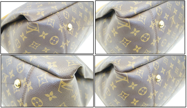 LOUIS VUITTON Monogram Canvas Artsy MM Hobo Shoulder Bag