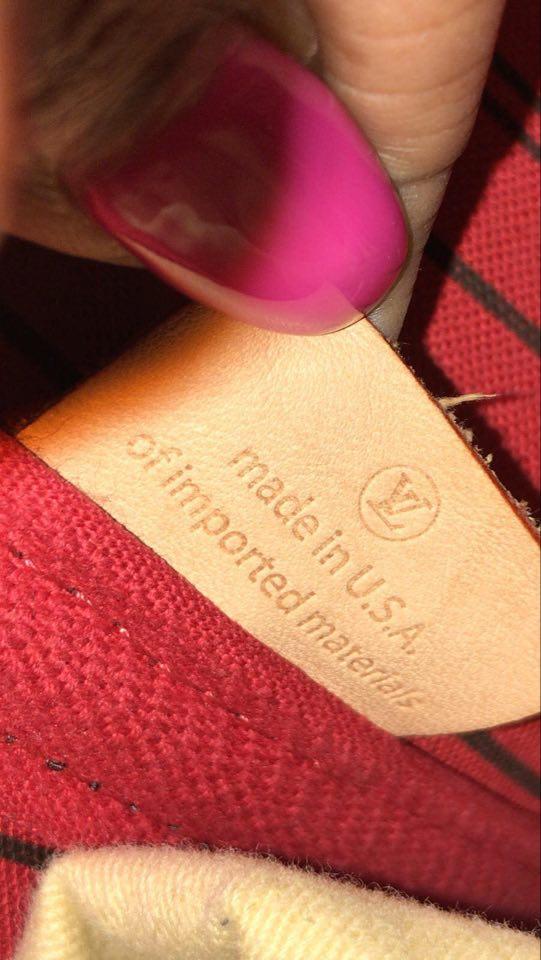 LOUIS VUITTON Neverfull MM Monogram Canvas Tote Shoulder Bag Brown