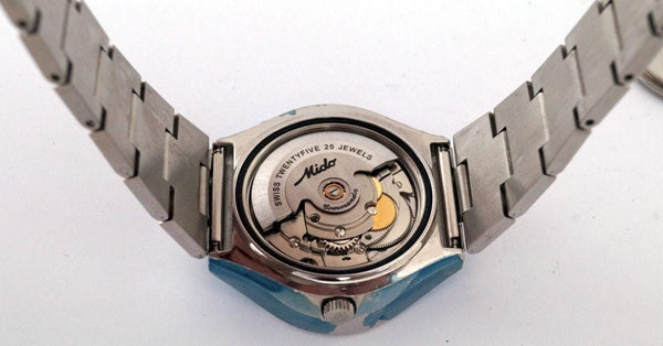 Mido Commander Automatic Blue SS Day/Date Swiss Watch