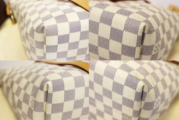 LOUIS VUITTON Damier Azur Iena MM Shoulder Bag