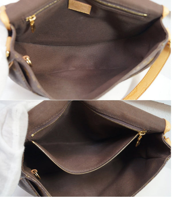 LOUIS VUITTON Monogram Canvas Menilmontant PM Shoulder Bag