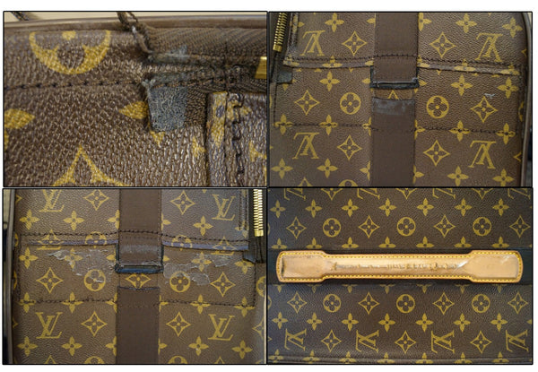 LOUIS VUITTON Monogram Pegase 65 Suitcase Travel Bag