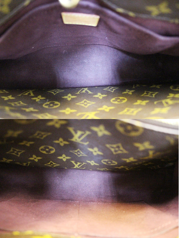 LOUIS VUITTON Monogram Canvas Montaigne MM Shoulder Bag