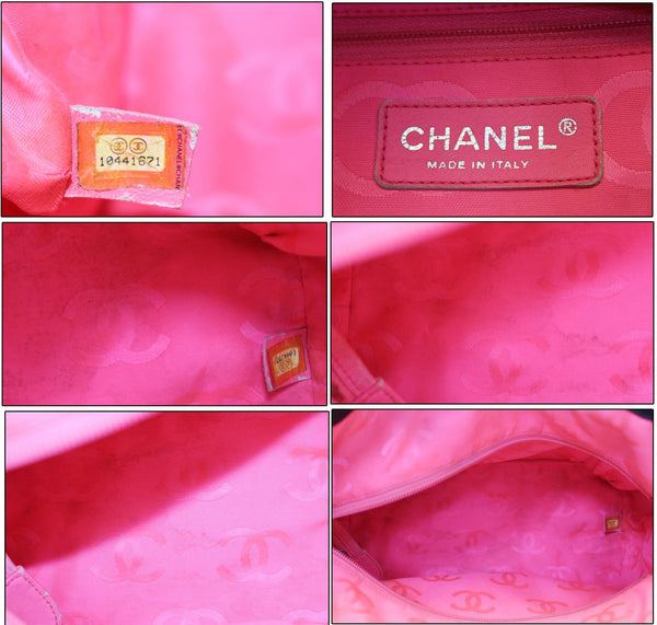 CHANEL Black CalfSkin Leather Large Cambon Tote Bag