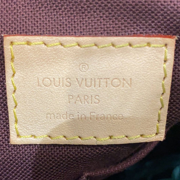 LOUIS VUITTON Rivoli PM Monogram Canvas Shoulder Bag Brown
