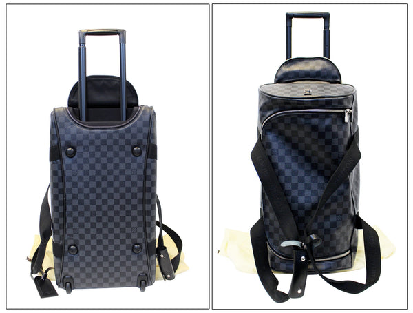 LOUIS VUITTON Damier Graphite Neo Eole 55 Rolling Duffle Bag