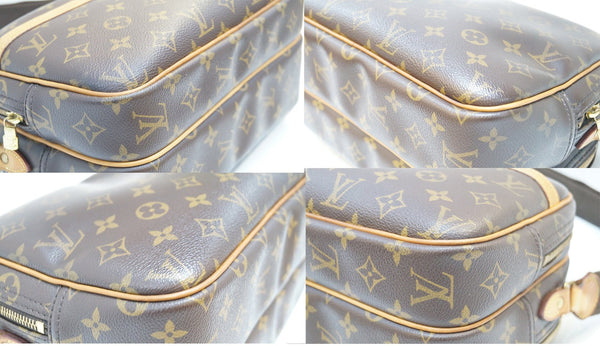 LOUIS VUITTON Monogram Canvas Reporter PM Shoulder Bag