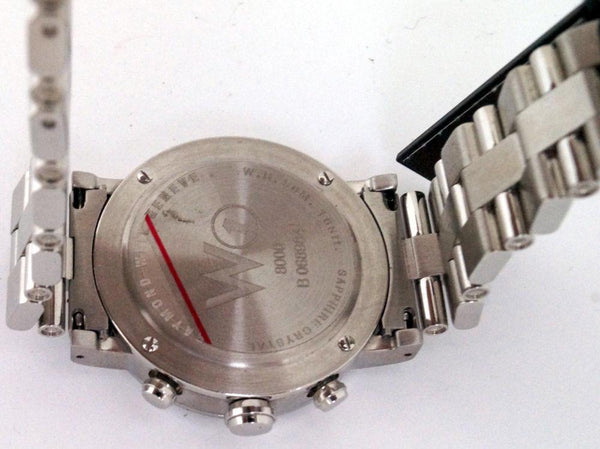 Raymond Weil W1 8000 Parsifal Chronograph Date Mens Watch Stainless Steel