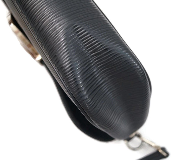 LOUIS VUITTON Montaigne Clutch Epi Noir Shoulder Bag