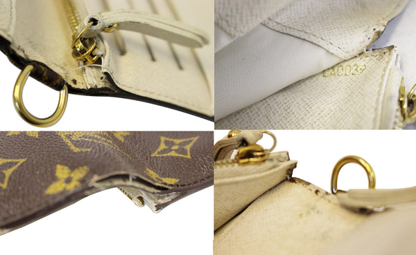 LOUIS VUITTON Monogram Canvas Portefeuille Ivoire Insolite Wallet