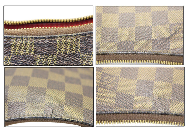 LOUIS VUITTON Damier Ebene Bloomsbury PM Crossbody Bag