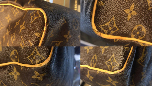 LOUIS VUITTON Monogram Canvas Speedy 30 Satchel Bag