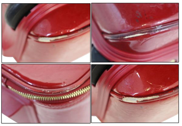 LOUIS VUITTON Pomme D'Amour Monogram Vernis Pegase 45 Suitcase