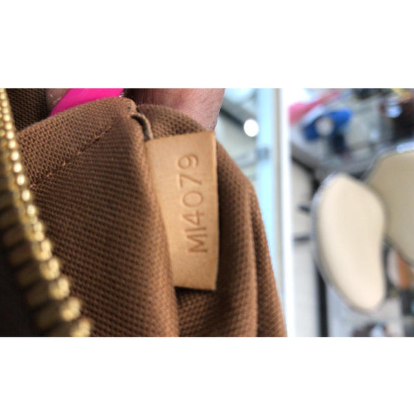 LOUIS VUITTON Palermo GM Monogram Canvas Tote Shoulder Bag Brown