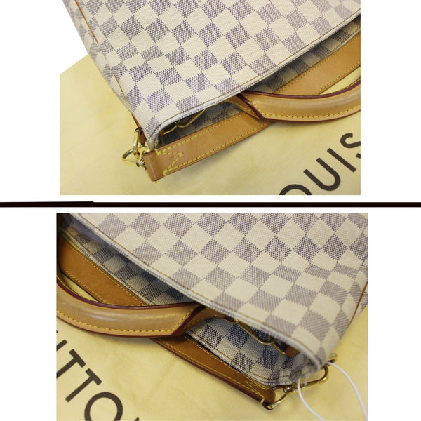 Louis Vuitton Damier Soffi Azur White Shoulder Handbag - lv bag
