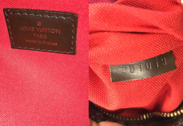 Louis Vuitton Bloomsbury GM Damier Ebene Shoulder Crossbody Bag