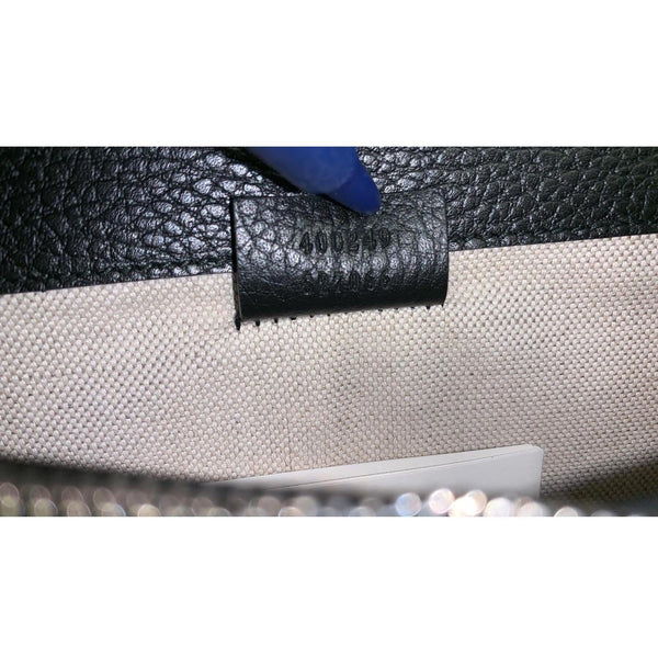 Gucci Shoulder Bag Dionysus Small Leather Black - inside view