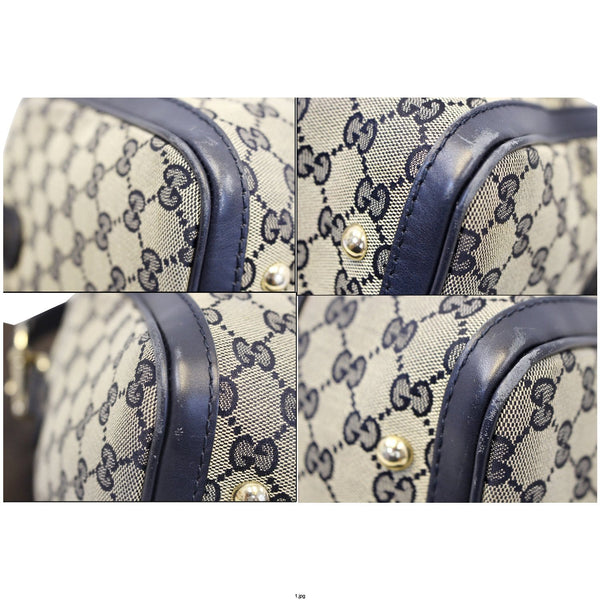GUCCI Web Medium Original GG Boston Bag with Signature Web 247205-US
