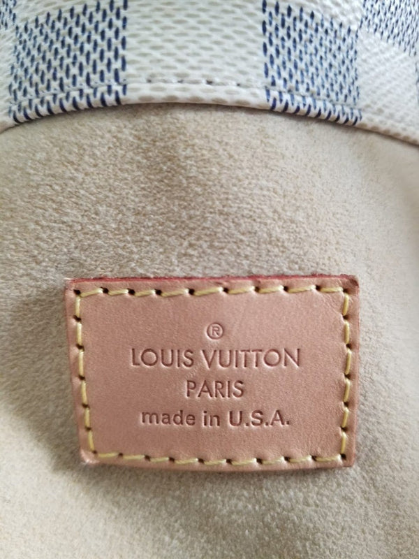 LOUIS VUITTON Damier Azur Artsy GM Shoulder Bag Limited