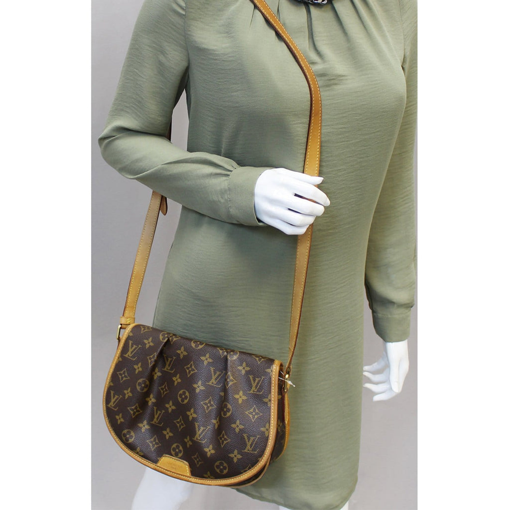 Auth Louis Vuitton Menilmontant Pm Bag #914L32