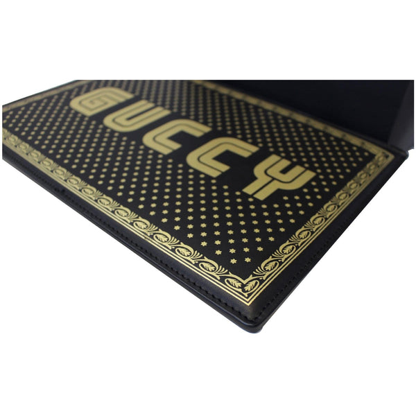 Gucci Guccy Star Print Leather - Gucci Clutch Bag - side view