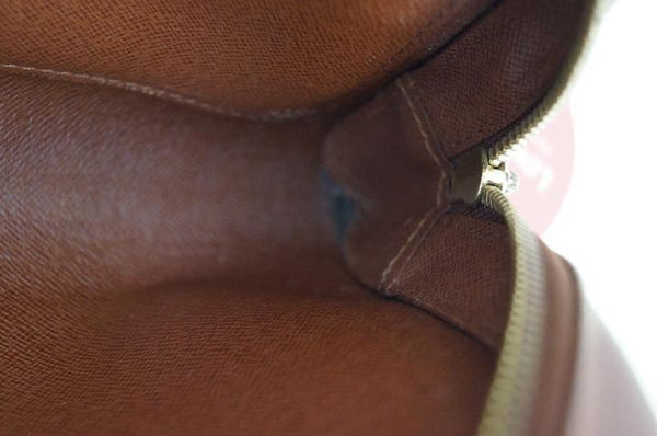 LOUIS VUITTON Monogram Canvas Orsay Brown Clutch