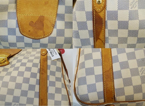 LOUIS VUITTON Damier Azur Stresa PM Shoulder Bag