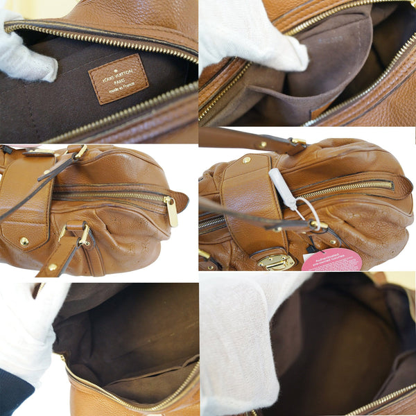 LOUIS VUITTON Monogram Mahina Lunar PM Shoulder Bag