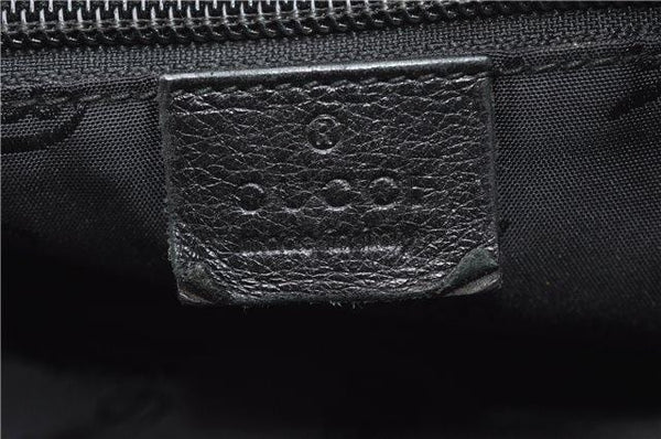 GUCCI Black Guccisima Leather Shima Crossbody Shoulder Bag 201446