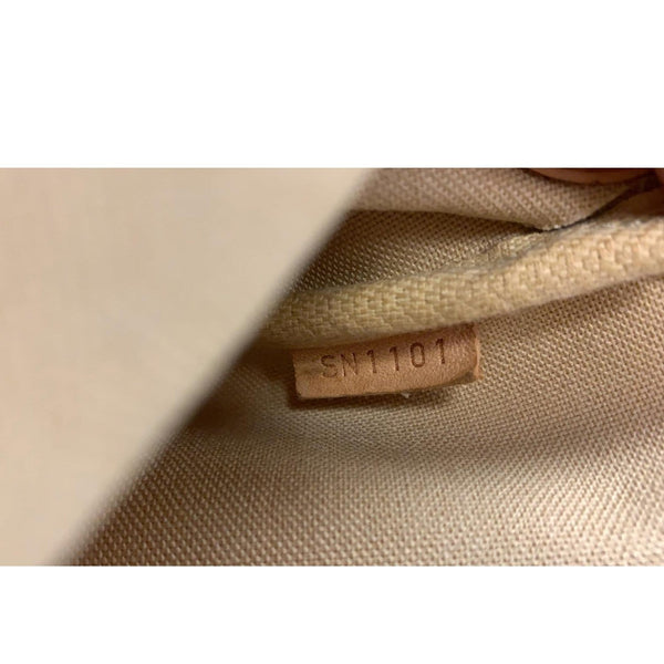 Louis Vuitton Eva Pochette Damier Azur Clutch - interior